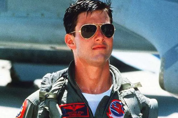 Tom Cruise no filme Top Gun