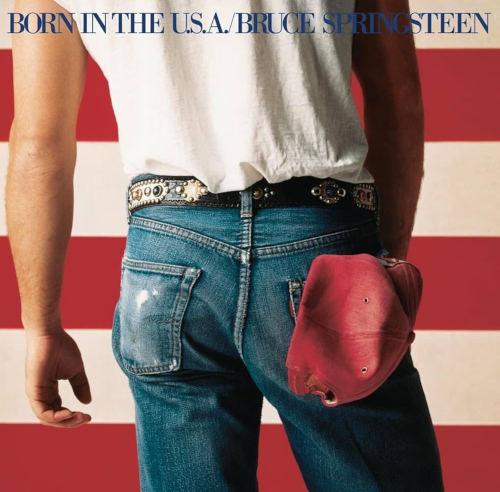 Capa do disco Born in the USA de Bruce Springsteen