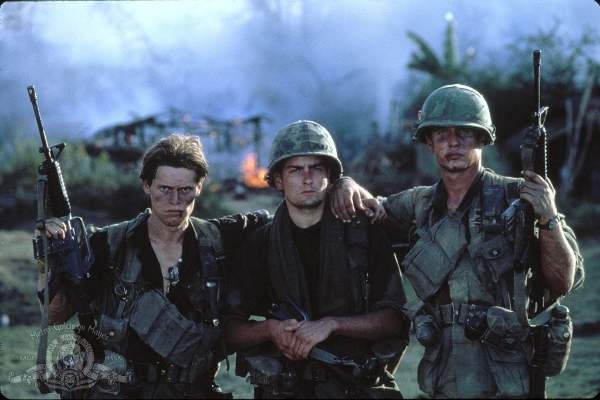 Cena do filme Platoon 